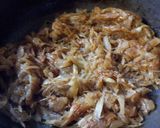 鶏ムネ肉しっとり煮とりごぼーソース作り方2写真