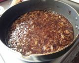鶏ムネ肉しっとり煮とりごぼーソース作り方3写真