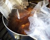 鶏ムネ肉しっとり煮とりごぼーソース作り方6写真