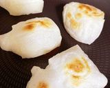 フライパンでこんがり焼き餅作り方2写真