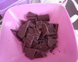 ♥モカきなこで生チョコ♥ビター♪作り方1写真