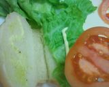 魚肉ハムでロールパンサンド☆作り方5写真