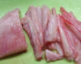 真かすべの酢の物★作り方1写真