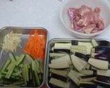 鶏肉となすの南蛮漬け☆作り方1写真