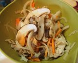 釜あげうどん、頑張ってかき揚げを添えて~作り方2写真