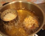 釜あげうどん、頑張ってかき揚げを添えて~作り方4写真