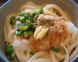 釜あげうどん、頑張ってかき揚げを添えて~作り方6写真