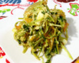 セリ（七草）と玉ねぎの卵とじ♡丼にも作り方6写真