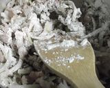 塩抜きたくあんと豚肉のグラタン作り方4写真