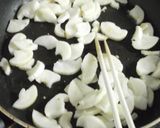 塩抜きたくあんと豚肉のグラタン作り方6写真