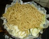 パパの蒸し焼きそば作り方1写真
