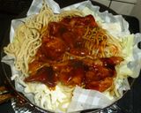 パパの蒸し焼きそば作り方2写真