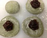 お餅で簡単☆よもぎあんパン作り方4写真