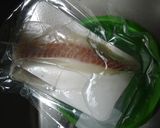 冷凍パックできた鯛の刺身作り方1写真