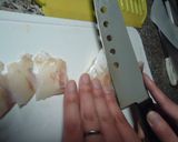冷凍パックできた鯛の刺身作り方2写真