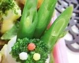 ✿簡単キャラ弁 枝豆de干支巳(ヘビ)✿作り方3写真