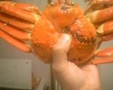 給料日後のカニ雑炊作り方1写真
