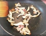 ♡しめじとベーコンのクリーム生パスタ♡作り方4写真