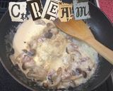 ♡しめじとベーコンのクリーム生パスタ♡作り方6写真