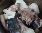 ぶりのあらと大根の煮物作り方5写真