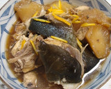ぶりのあらと大根の煮物作り方6写真