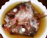 チビキ鯛の刺身と蒸しあんかけ作り方6写真