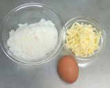 我が家のずぼら飯　変身玉子かけごはん作り方1写真