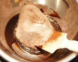 ラム酒香る♪大人な焼きチョコドーナツ作り方6写真