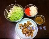 残り物で☆タンドリーチキンチャーハン作り方1写真