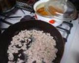 かぼちゃの煮物　鶏ひきあんかけ作り方3写真