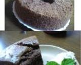 ココア★シフォンケーキ作り方14写真