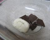 なめらかクリチーチョコ作り方1写真
