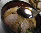 激ウマ！豚ばらチャーシュー丼✿温玉のっけ作り方6写真