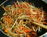 蜂蜜＆こぶ茶で作る塩きんぴら作り方3写真