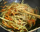 蜂蜜＆こぶ茶で作る塩きんぴら作り方4写真