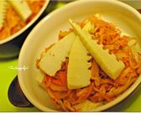☆こんがり豆腐の切干大根キムチーズ焼き☆作り方6写真