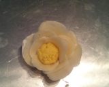 和風デコレーションに♪ ～チョコ椿～作り方4写真