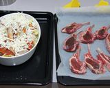 《オーブンde2品》ラムとトマトチーズ焼作り方6写真