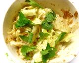 白菜・大葉の醤油麹和トースト　作り方3写真