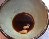 春菊の茎のからしポンあえ☆作り方4写真