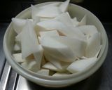 秋田の郷土料理、伝統のなた漬け作り方1写真