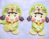 ドラえもんのかぶりものクッキー作り方15写真
