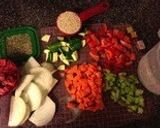 キヌアと野菜ゴロゴロ＆牛肉スープ作り方1写真