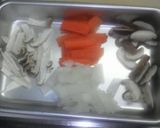 エリンギと根菜のスープ作り方1写真