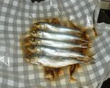 パパの丸干しいわし焼き作り方1写真