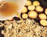 切干大根とさつまいもの蒸し焼き作り方6写真