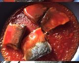 鯖のバジルケチャップ煮作り方4写真