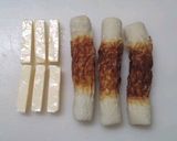 チーズ竹輪の甘辛焼き作り方1写真