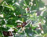 ほうれん草とキノコのとろとろ玉子スープ作り方6写真