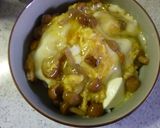 なめこ・モッツァ・鮭フレの卵あんかけ丼作り方9写真